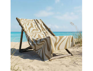 Byrklund Strandlaken Sunset Swirl